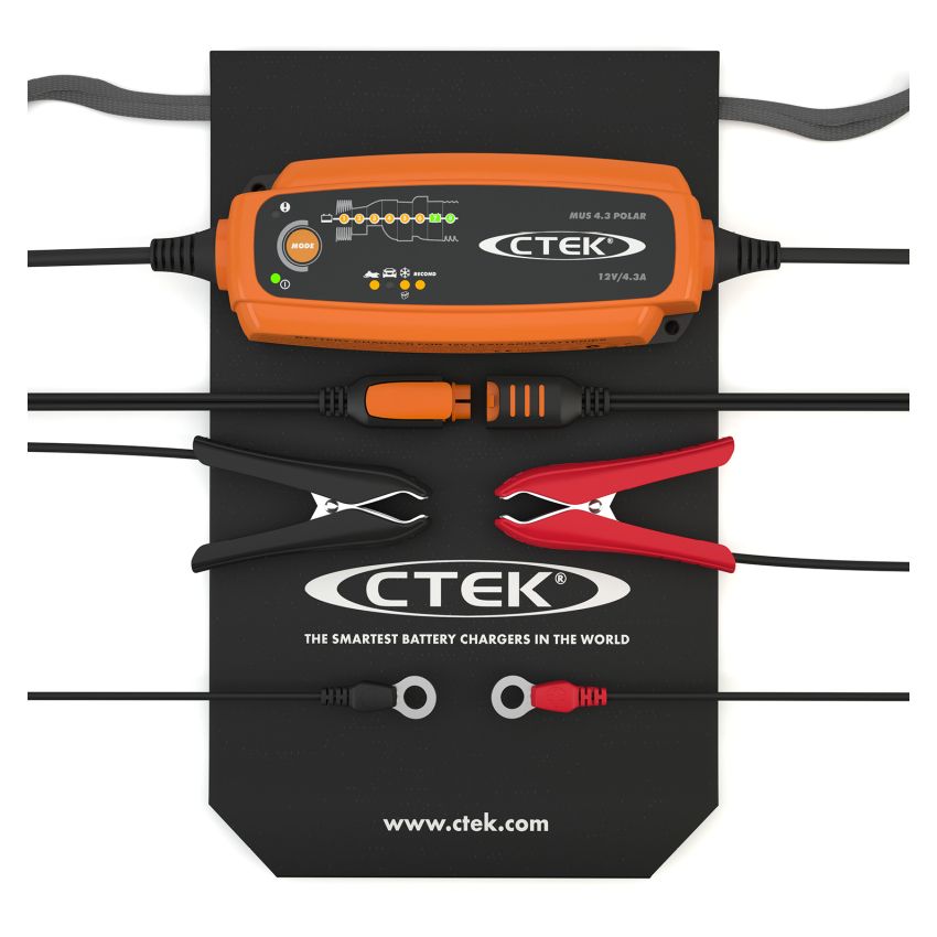 CTEK Battery Charger - MUS 4.3 Polar - 12V