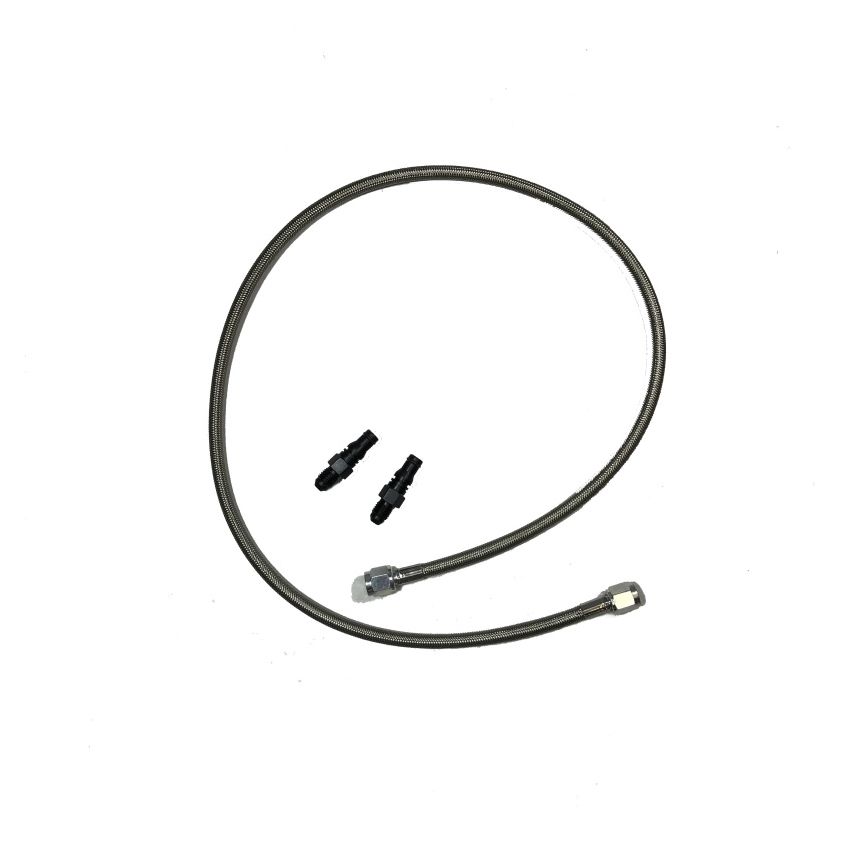 McLeod Racing 139251 McLeod Line Assy Mustang 2005-Up 36in With Male Wire Clip Fittings