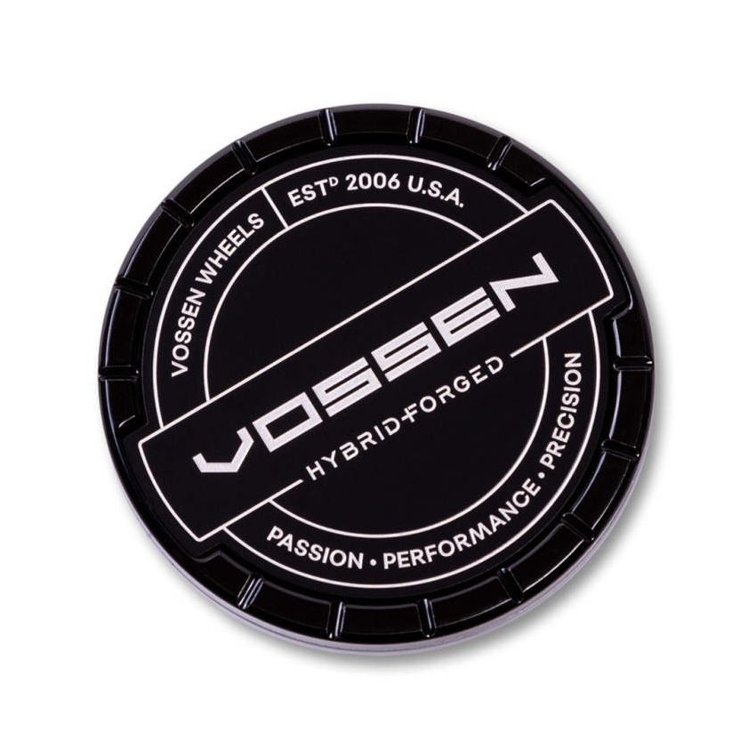 Vossen Billet Sport Cap - Large - Hybrid Forged - Gloss Black