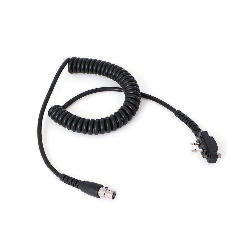 Rugged Radios CC-ICOM-B Select Handheld Radios Coil Cord Icom Bolt On