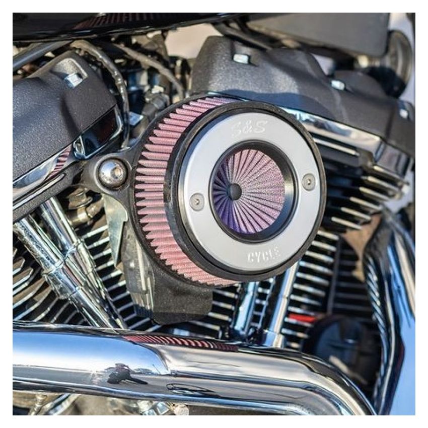 S&S Cycle 170-0714A 2017+ M8 Models Stealth Air Stinger Kit w/ S&S Ring