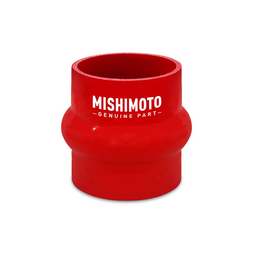 Mishimoto 2.25in. Hump Hose Silicone Coupler - Red