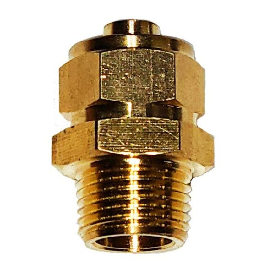 Kleinn Air Horns 51238 Kleinn 1/2In OD Tubing 3/8In M NPT Straight Compression Fitting