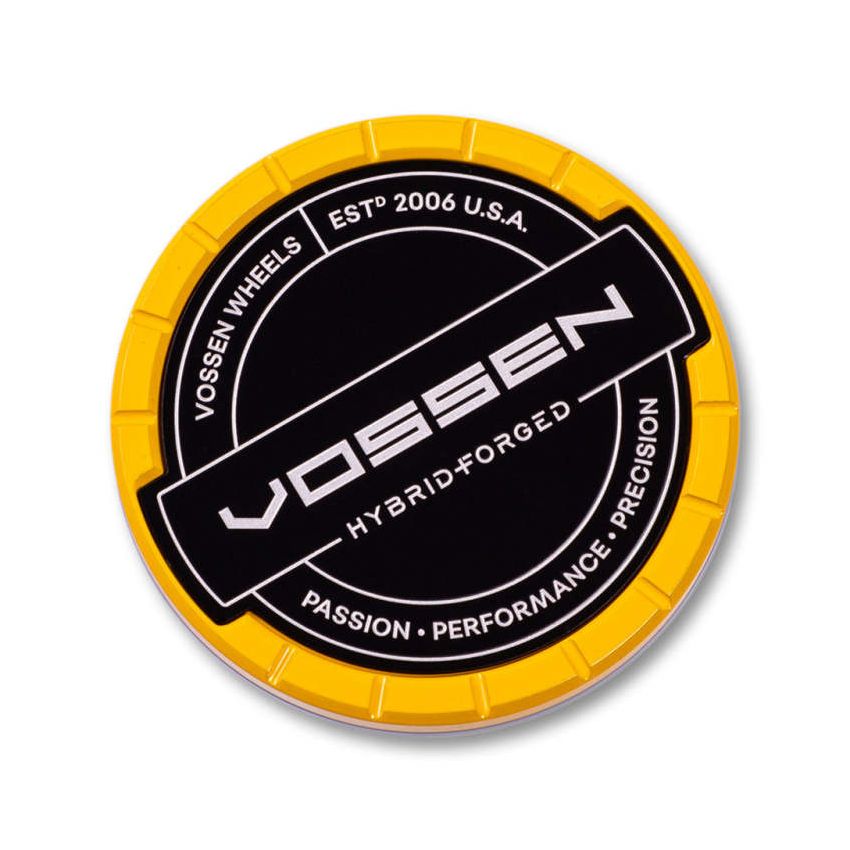 Vossen Billet Sport Cap - Large - Hybrid Forged - Yellow