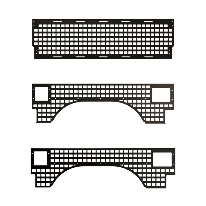 Putco 19-21 Dodge Ram HD - 6.4ft (Standard Box) Molle Driver Side Panel