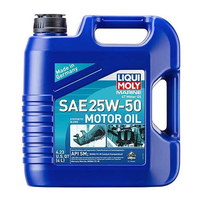 LIQUI MOLY 22510 Marine 4T Motor Oil SAE 25W-50