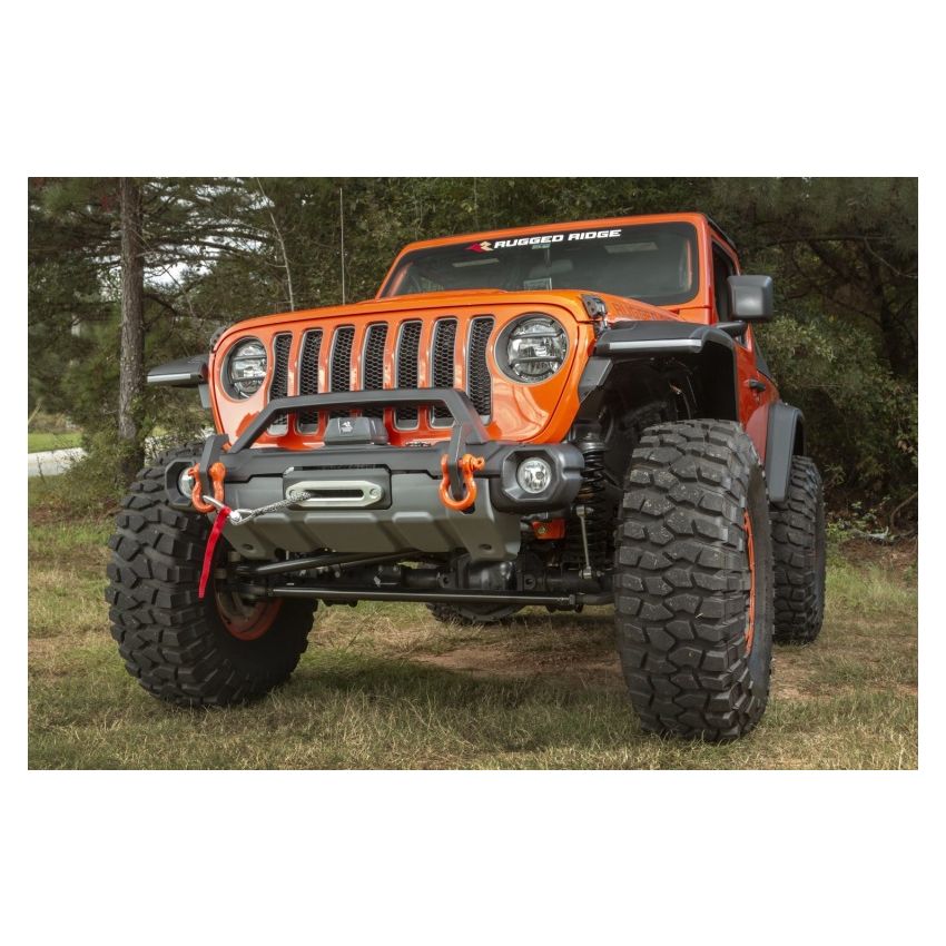 Rugged Ridge 11549.45 18-21 Jeep Wrangler/Gladiator (JL/JT) Venator Modular Bumper - Black