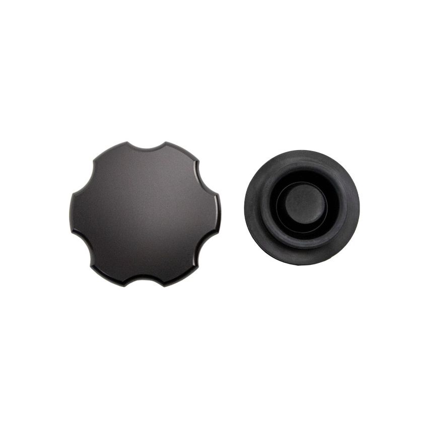 Wehrli WCF100216 99-24 GM 1500/2500/3500 Billet Aluminum Brake Master Cylinder Cap - Black Anodized