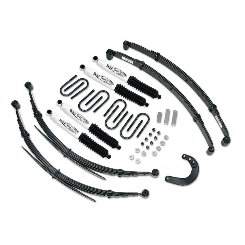 Tuff Country 16742KN 88-91 Suburban 3/4 Ton 4X4 6in Lift Kit EZ-Ride (w/56in Rear Springs SX8000)