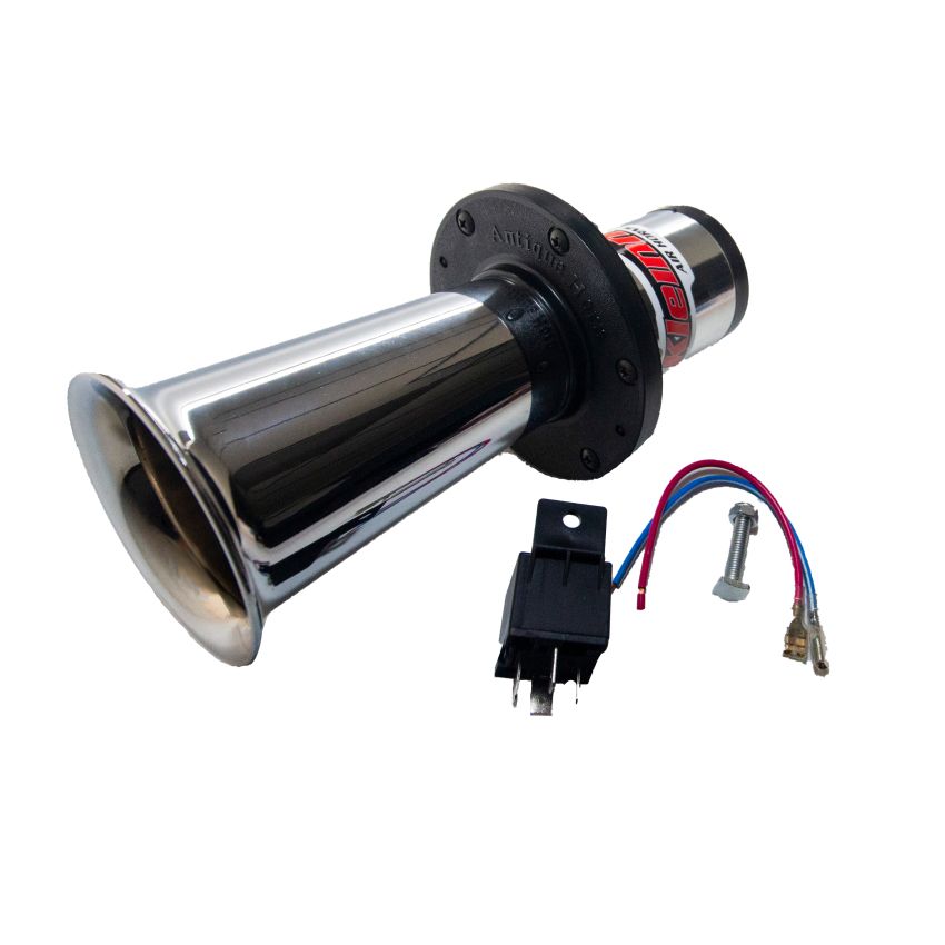 Kleinn Air Horns 6125 Kleinn 12 Volt Ahoogha Horn - Chrome-Plated Zinc Alloy