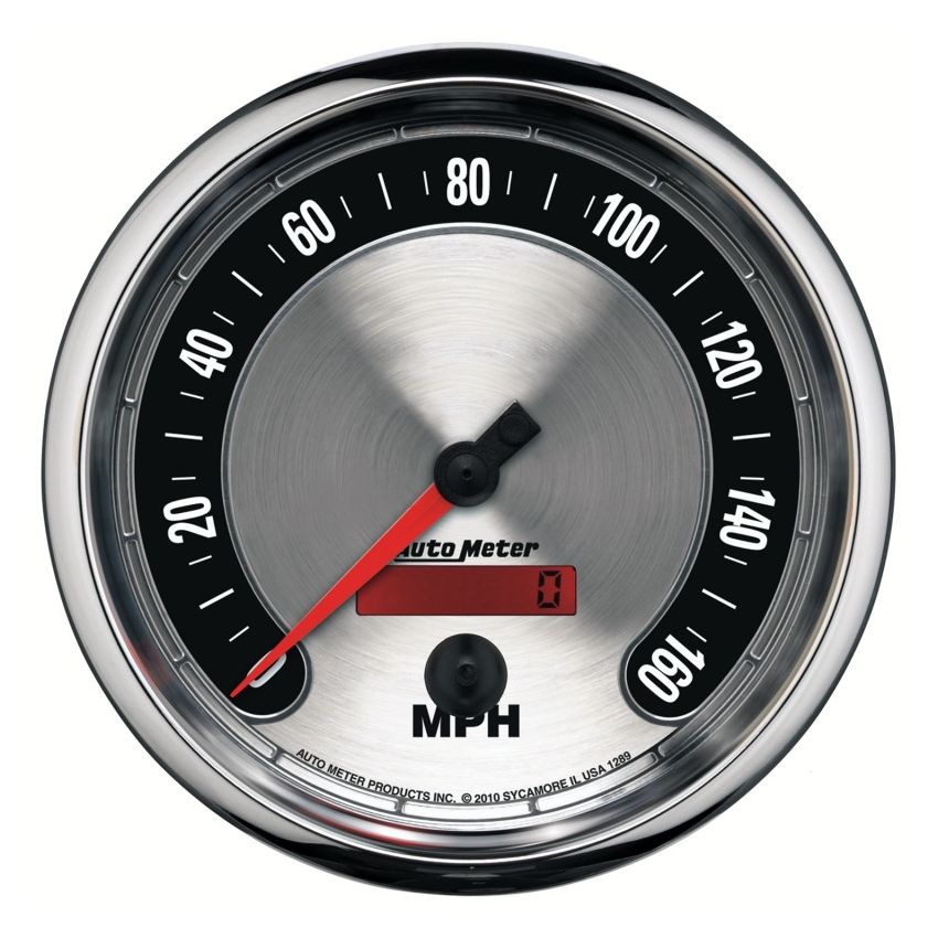 Autometer American Muscle Gauge Kit 6 Pc Chevy Truck/Suburban 73-83 Tach/Mph/Fuel/Oilp/Wtmp/Volt