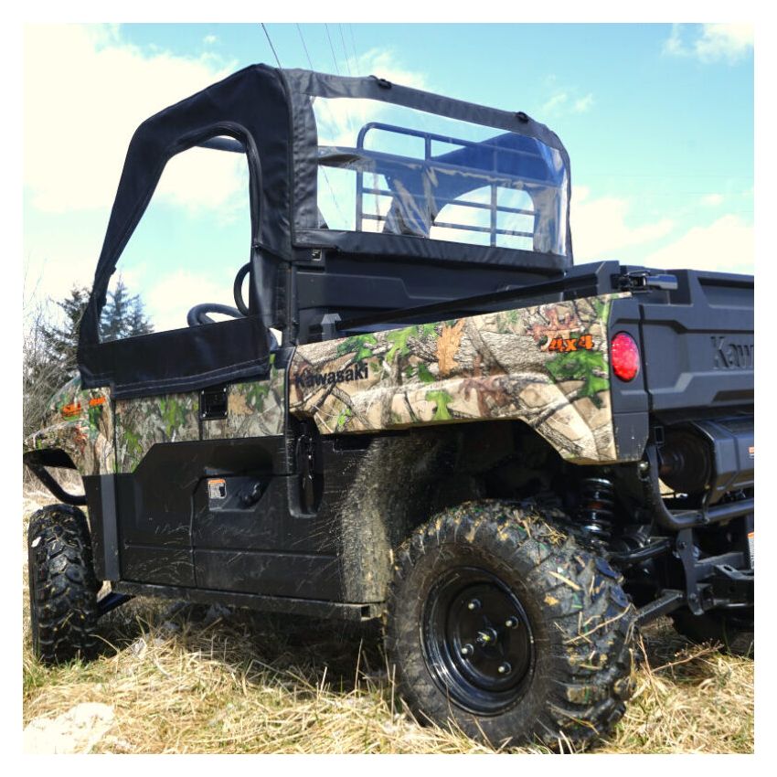 Seizmik 51-20988 21-23 Kawasaki Mule PRO-MX Soft Upper Door Kit with Rear Window