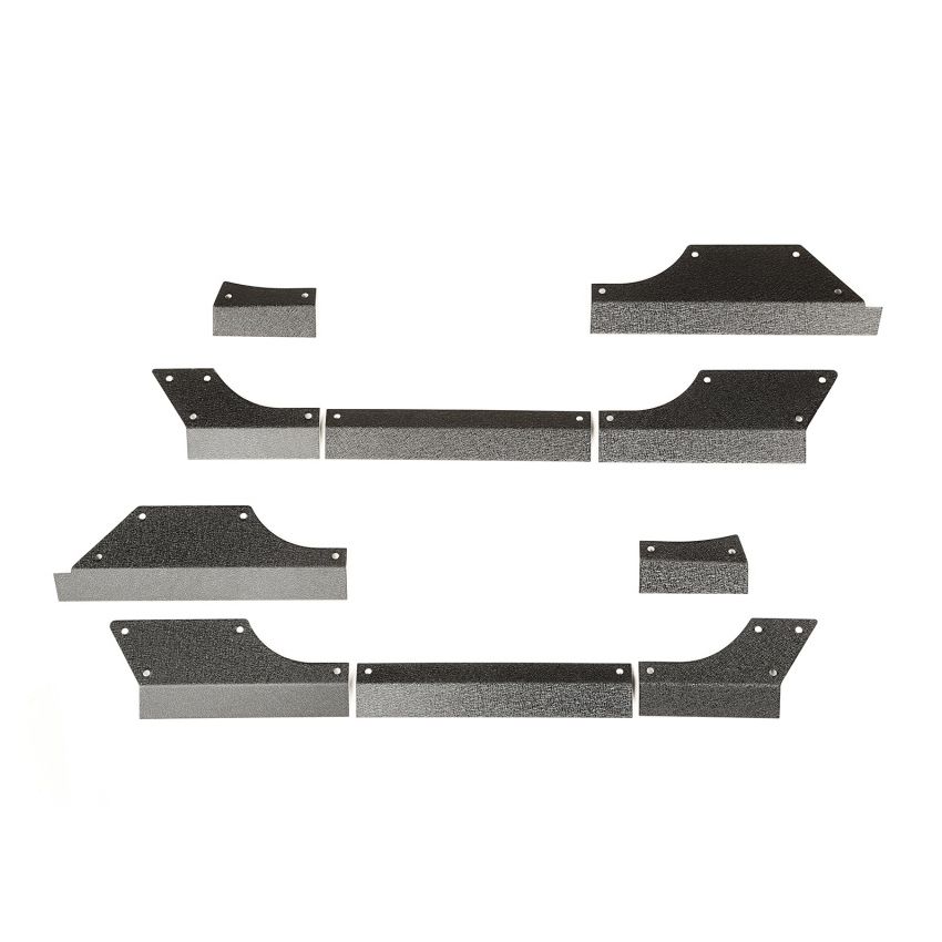 Rugged Ridge Steel Body Armor Cladding 07-18 Jeep Wrangler JK