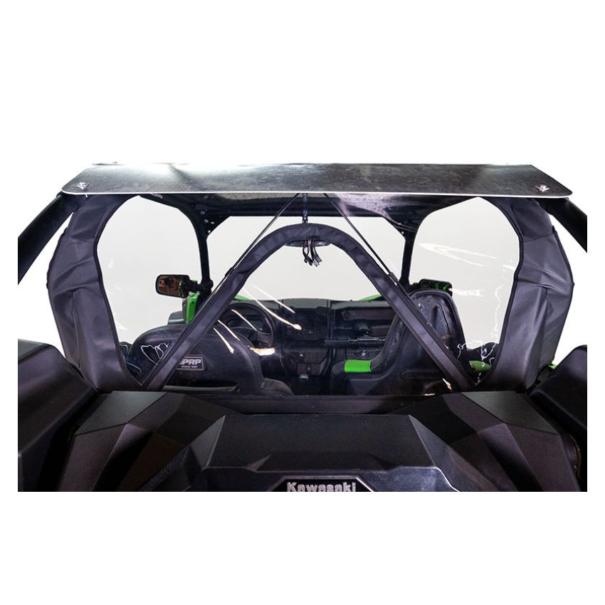 Seizmik 50-04029KIT 20+ Kawasaki KRX1000 Teryx Rear Soft Windshield