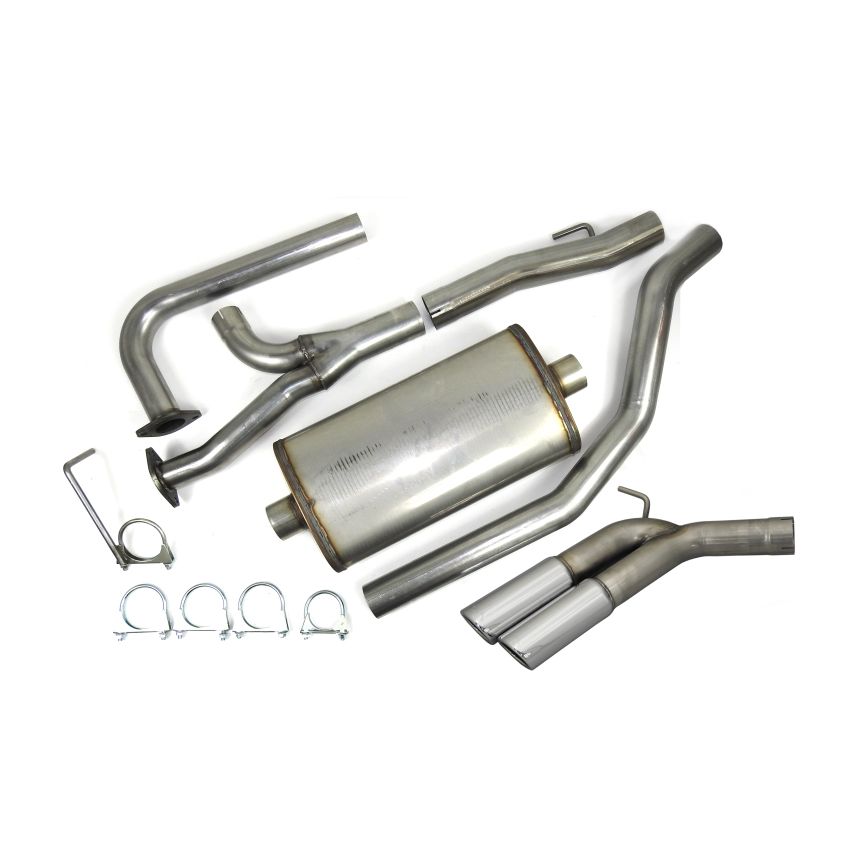 JBA 40-1403 04-20 Nissan Titan 5.6L 409SS Pass Side Dual Exit Cat-Back Exhaust