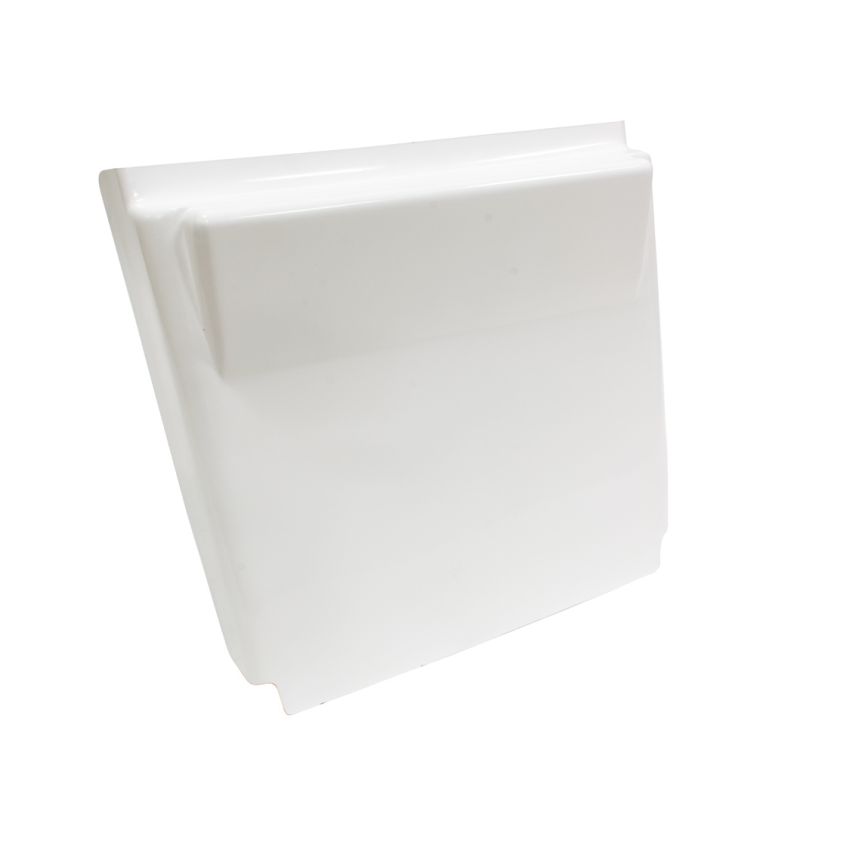 TRIPLE X RACE COMPONENTS TXRMID-BW-5448 Midget Dash Inside The Rail White