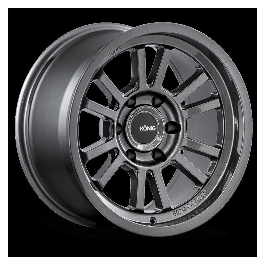 Konig H1986139006 HT1 18X9 6X139.7 ET0 Gloss Anthracite