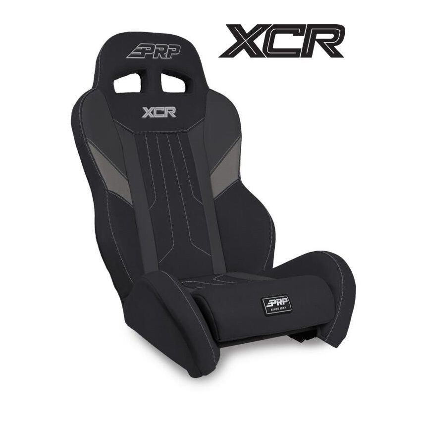 PRP Seats A8008-203 PRP XCR Rear Suspension Seat - Black/Gray