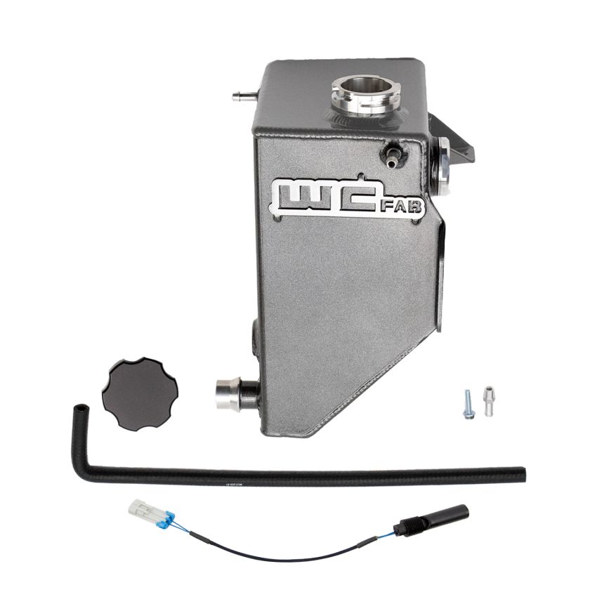 Wehrli 20-21 Chevrolet 6.6L L5P Duramax OEM Placement Coolant Tank Kit - Gloss Black