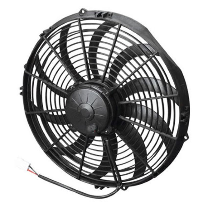 SPAL 30102042 1864 CFM 14in High Performance Fan - Pull/Curved (VA08-AP71/LL-53A)