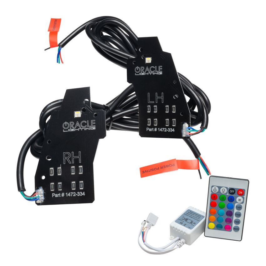 Oracle Lighting 1472-504 2020-2022 Ford Explorer ColorSHIFT(tm) RGB Headlight DRL Upgrade Kit