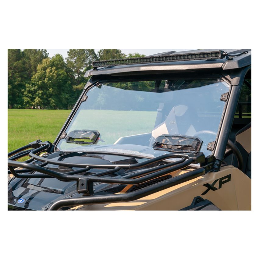 Seizmik 50-50229KIT 16-23 Polaris General 1000 /4/XP Profit Tool-Less Windshield Vented Poly UV