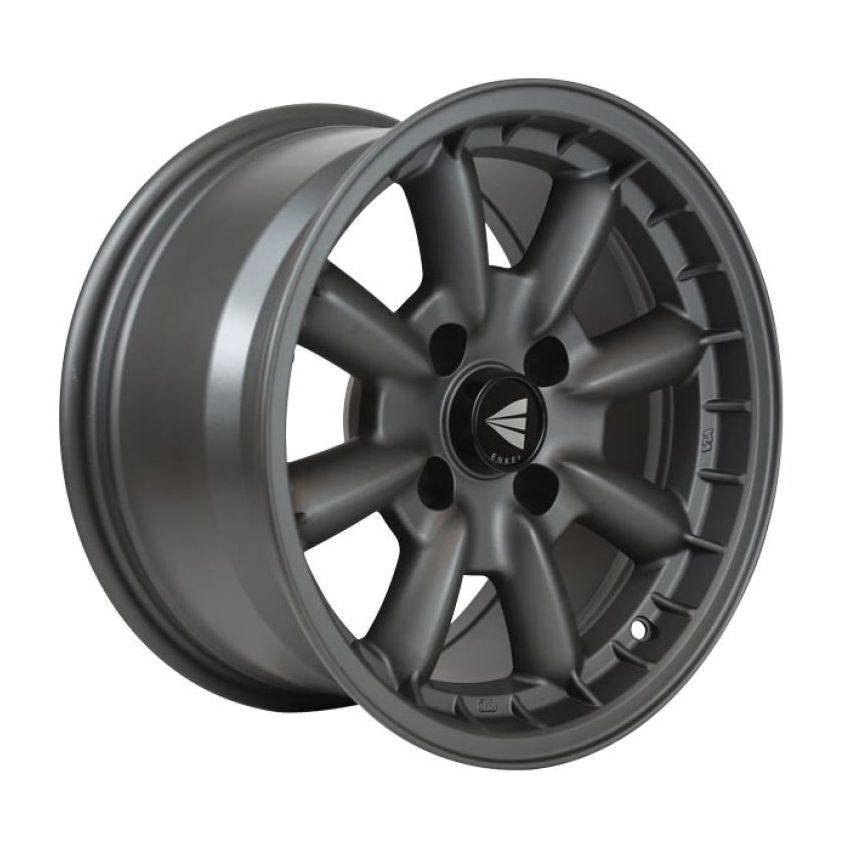 Enkei Compe 16x8 0mm Offset 4x114.3 Bolt Pattern 72.6mm Bore Dia Matte Gunmetal Wheel