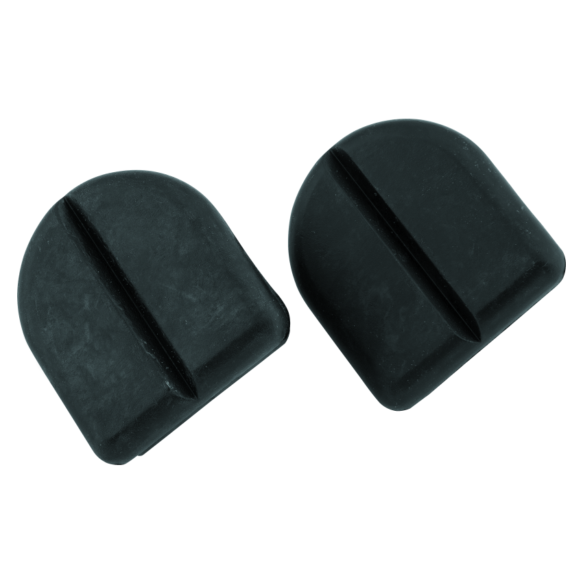 Kuryakyn 8080 Replacement Rubber For Stirrup Heel Rest Black (Pair)