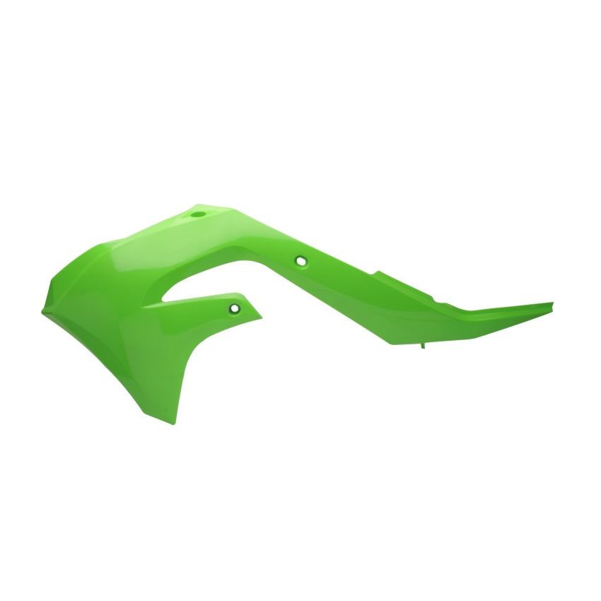 Cycra 1CYC-1871-72 21-23 Kawasaki KX250F Powerflow Radiator Shrouds - OEM Green