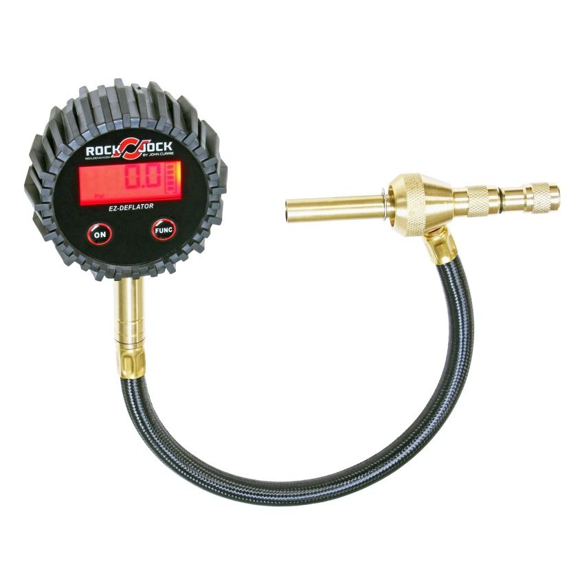 RockJock EZ-Tire Deflator Pro Digital Beadlock Friendly w/ Storage Case