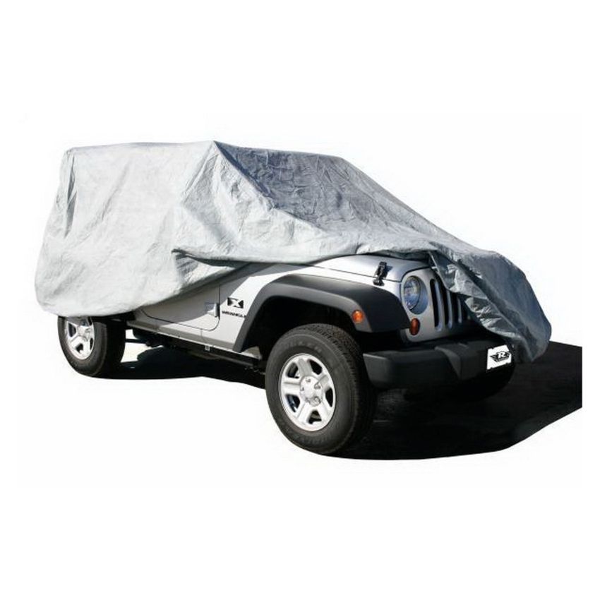 Rampage 2007-2018 Jeep Wrangler(JK) Car Cover - Grey