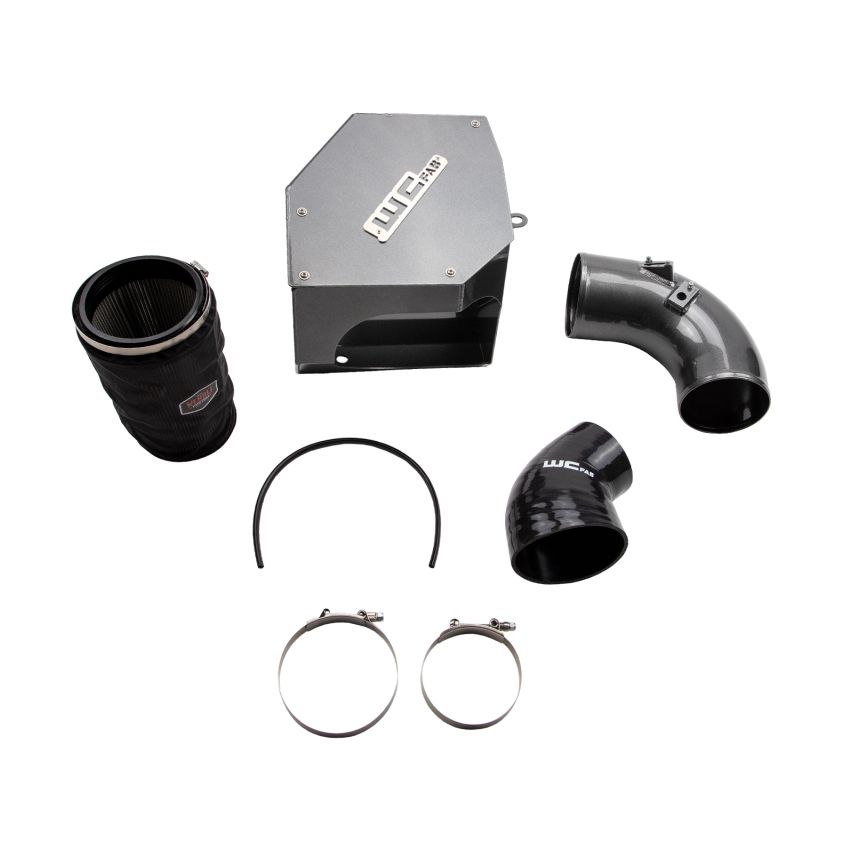 Wehrli WCF100315-CB 19-23 Cummins 6.7L 5in Intake Kit - Candy Blue