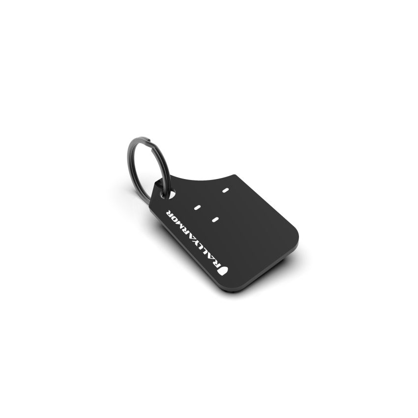 Rally Armor Black Rally Armor Mini UR Rally Mud Flap Keychain