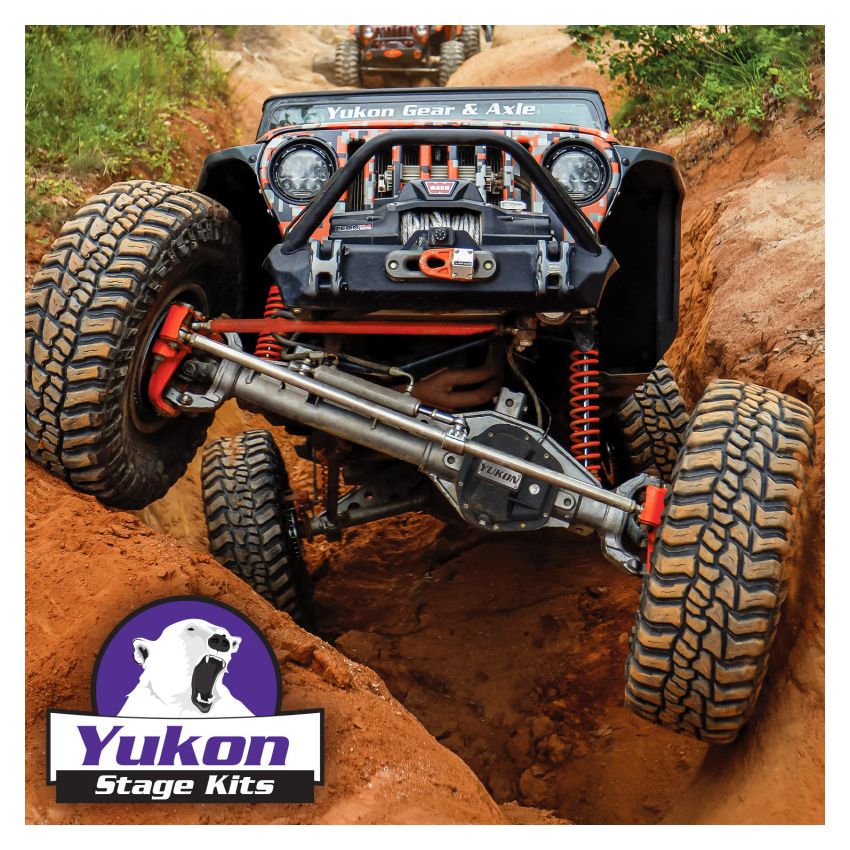 Yukon Gear & Axle YGK012STG4 Yukon Gear & Install Kit Stage 4 Package For Jeep JK (Non-Rubicon) in a 4.56 Ratio