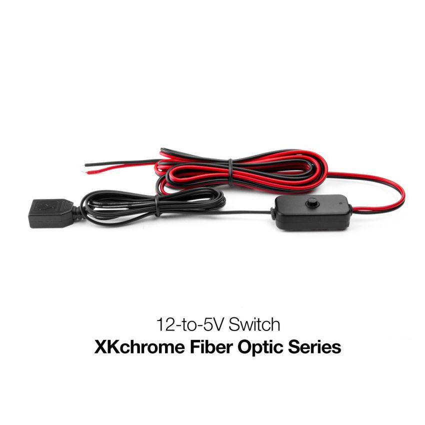 XKGLOW XK-FO-12-TO-5 XK Glow 12V to 5V Switch for Fiber Optic Kits