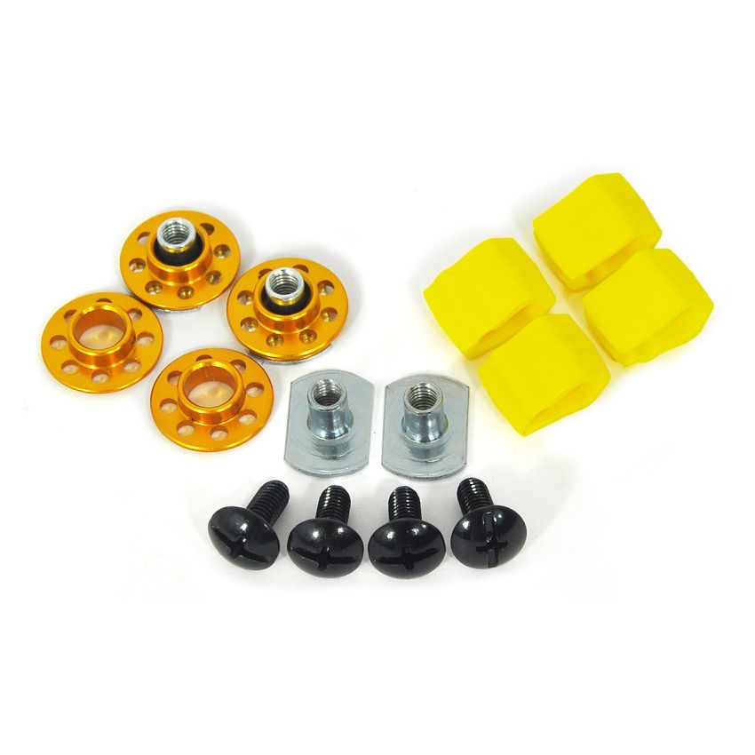 Cycra 1CYC-1005-02 Replacement Hardware Rebound - Black/Silver