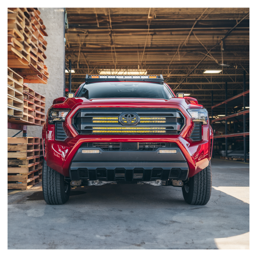 Cali Raised LED CR4118 Cali Raised 2024+ Toyota Tacoma 32In Lo Pro Grille Led Light Bar Kit For - Two Light Bars