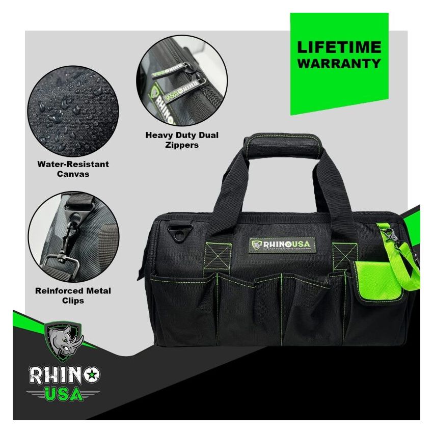 Rhino USA RNO-TOOLBAG-CAMO Heavy Duty Tool Bag (Camo)