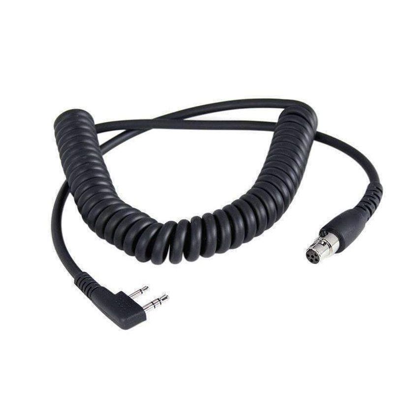 Rugged Radios CC-KEN Rugged and Kenwood Handheld Radio - Headset Coil Cord
