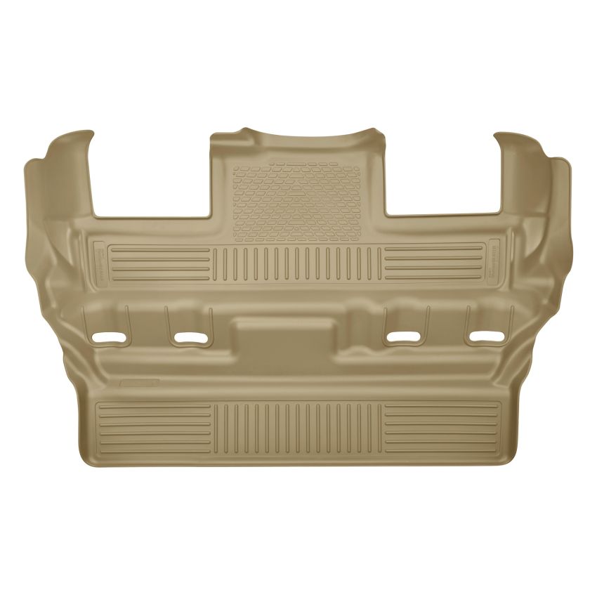 Husky Liners 2015 GM Escalade/Tahoe/Yukon WeatherBeater Tan 3rd Seat (Bucket 2nd) Floor Liner