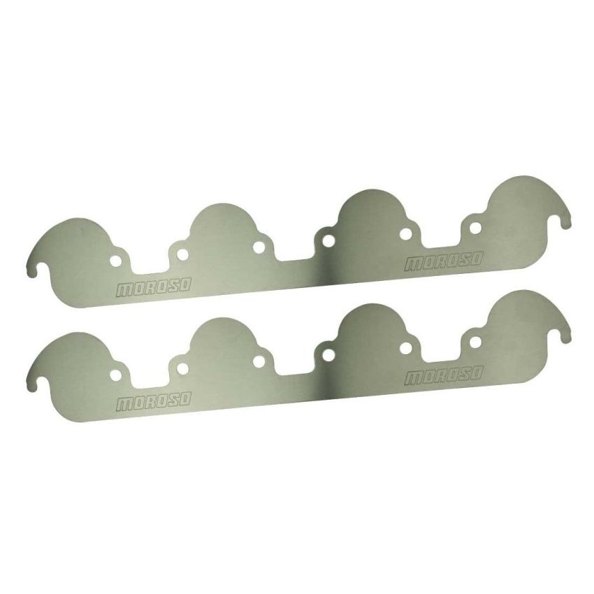 Moroso 25173 Big Block Ford 429-460 Exhaust Block Off Storage Plate - Pair