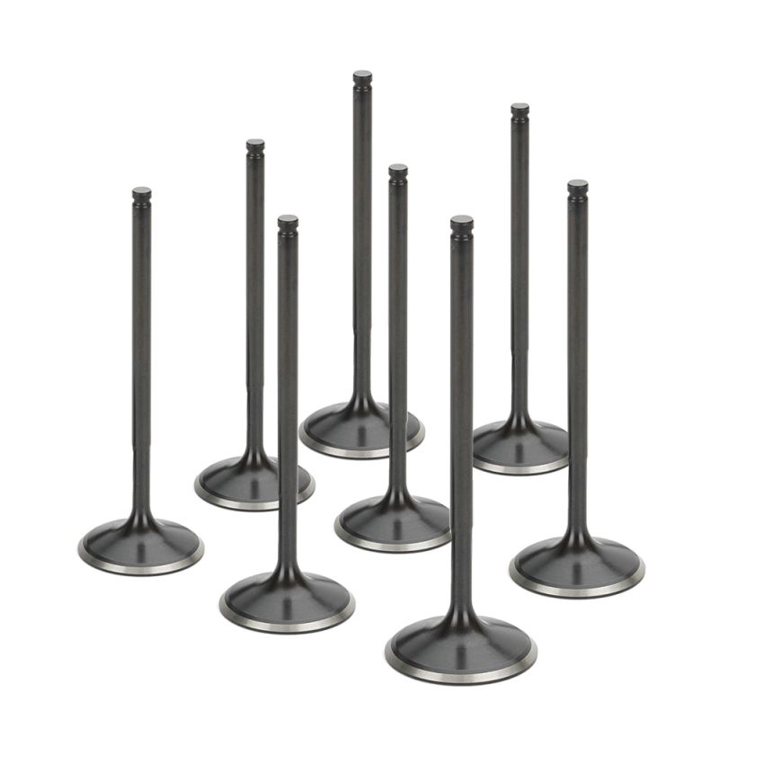 Supertech TIVN-1031F-8 Toyota Celica 2ZZ 34x5.48x111.25mm Flat Black Nitride Intake Valve - Set of 8