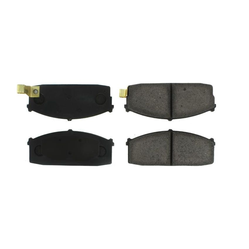 CENTRIC PARTS 102.02740 C-Tek Semi-Metallic Brake Pads with Shims