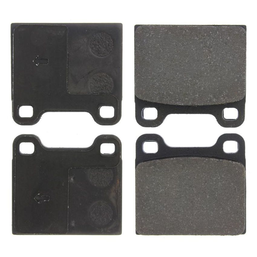 CENTRIC PARTS 105.00310 Posi Quiet Ceramic Brake Pads with Shims