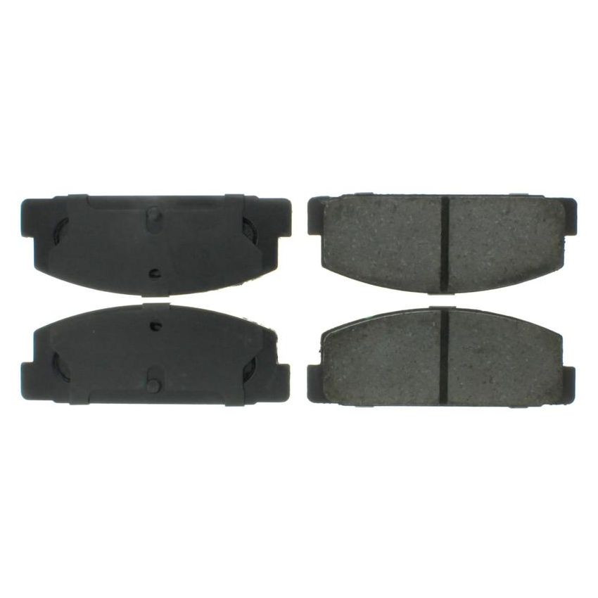 CENTRIC PARTS 105.03320 Posi Quiet Ceramic Brake Pads with Shims and Hardware