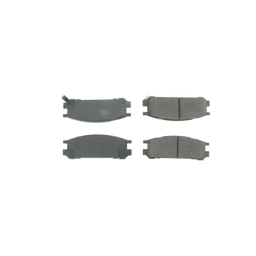 CENTRIC PARTS 105.04710 Posi Quiet Ceramic Brake Pads with Shims and Hardware