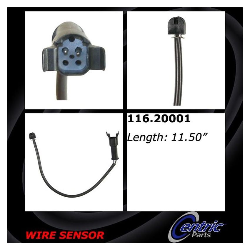 CENTRIC PARTS 116.20001 Centric Brake Pad Sensor Wire