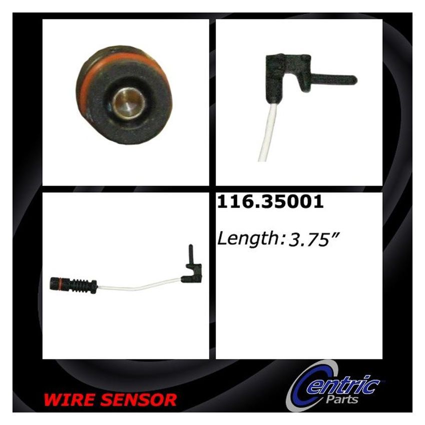 CENTRIC PARTS 116.35001 Centric Brake Pad Sensor Wire