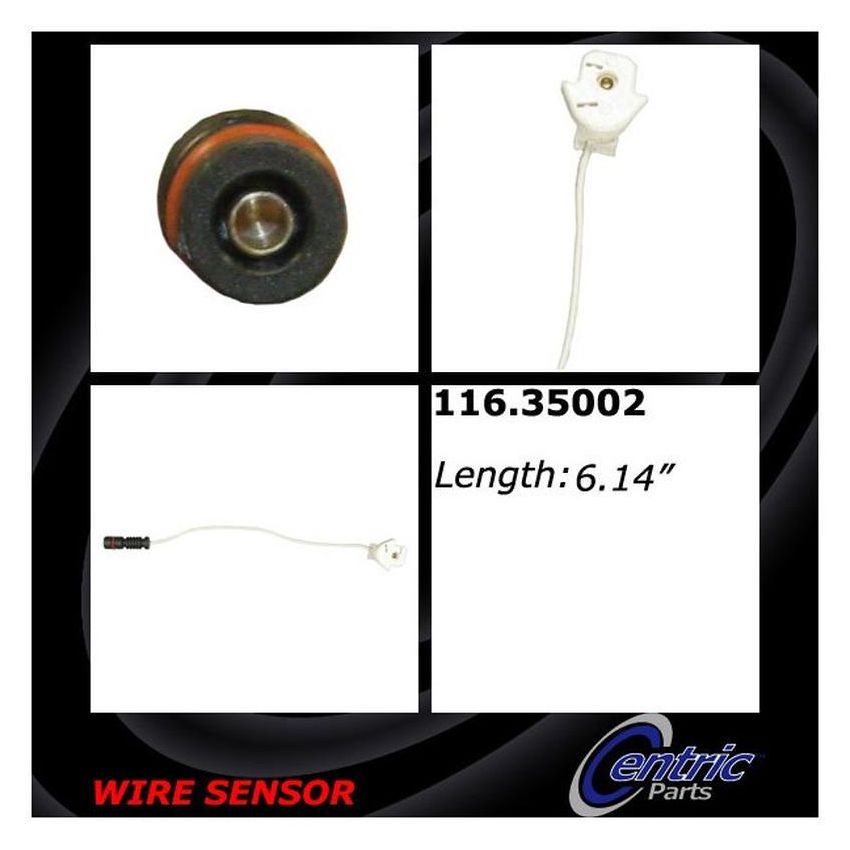 CENTRIC PARTS 116.35002 Centric Brake Pad Sensor Wire