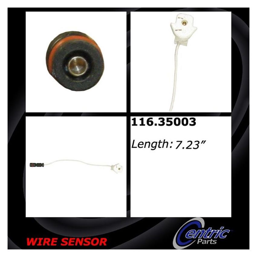 CENTRIC PARTS 116.35003 Centric Brake Pad Sensor Wire